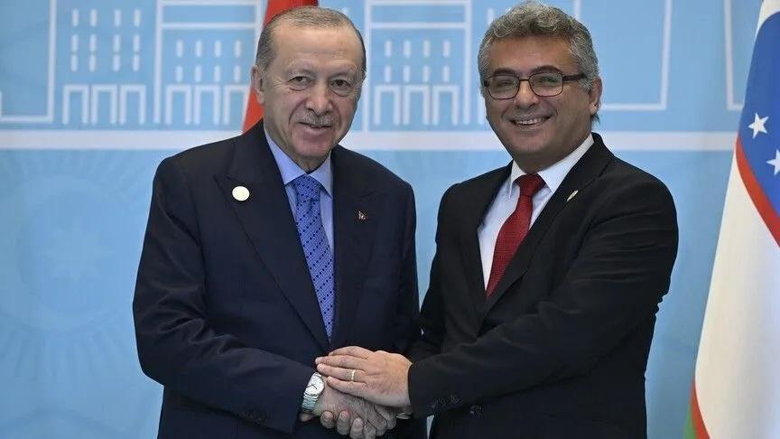 KKTC Başbakanı Üstel, Cumhurbaşkanı Erdoğan’a KKTC ile ilgili destek mesajları için teşekkür etti